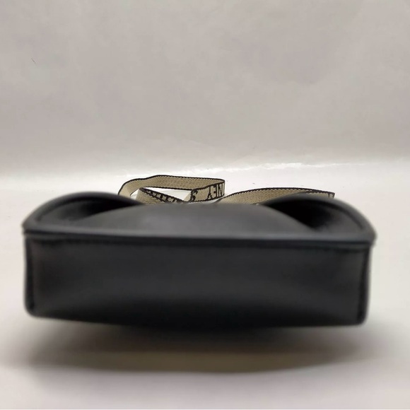 SOLD STELLA MCCARTNEY Eco Alter Nappa Perforated Logo Micro Crossbody Bag Black - Picture 4 of 7